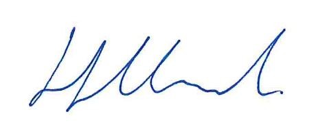 Signature of Mr L Goddard